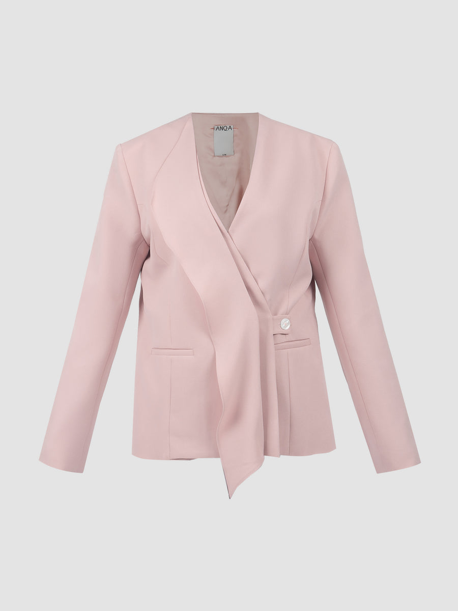 CLEMENCIA BLAZER - PEACH