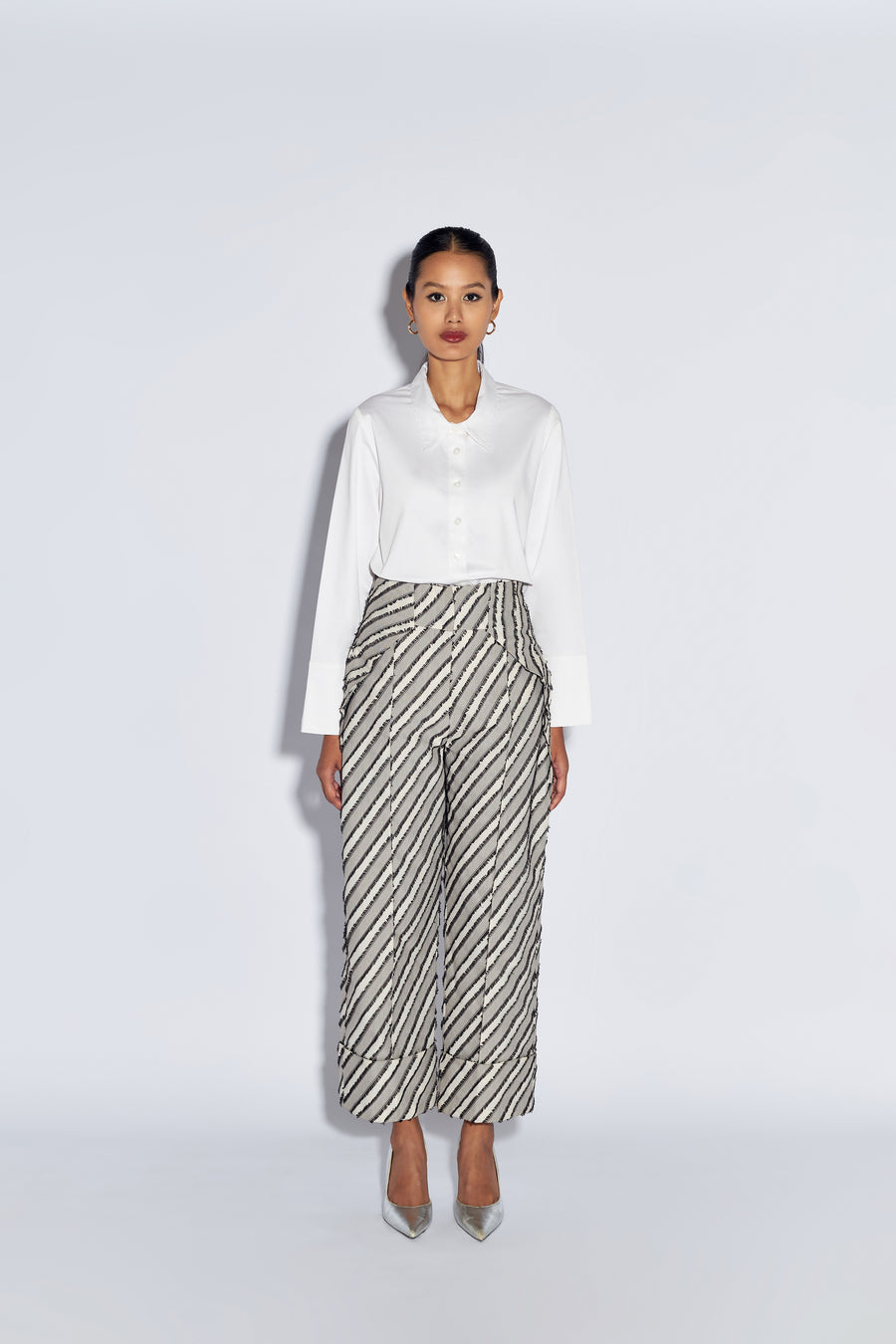 EULIA PANTS - BLACK & WHITE