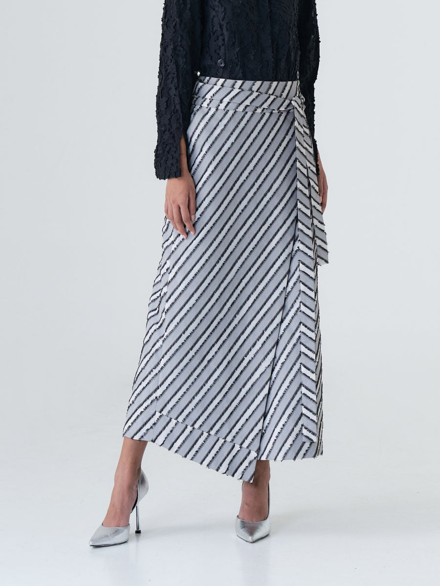 MAZIA SKIRT - BLACK & WHITE