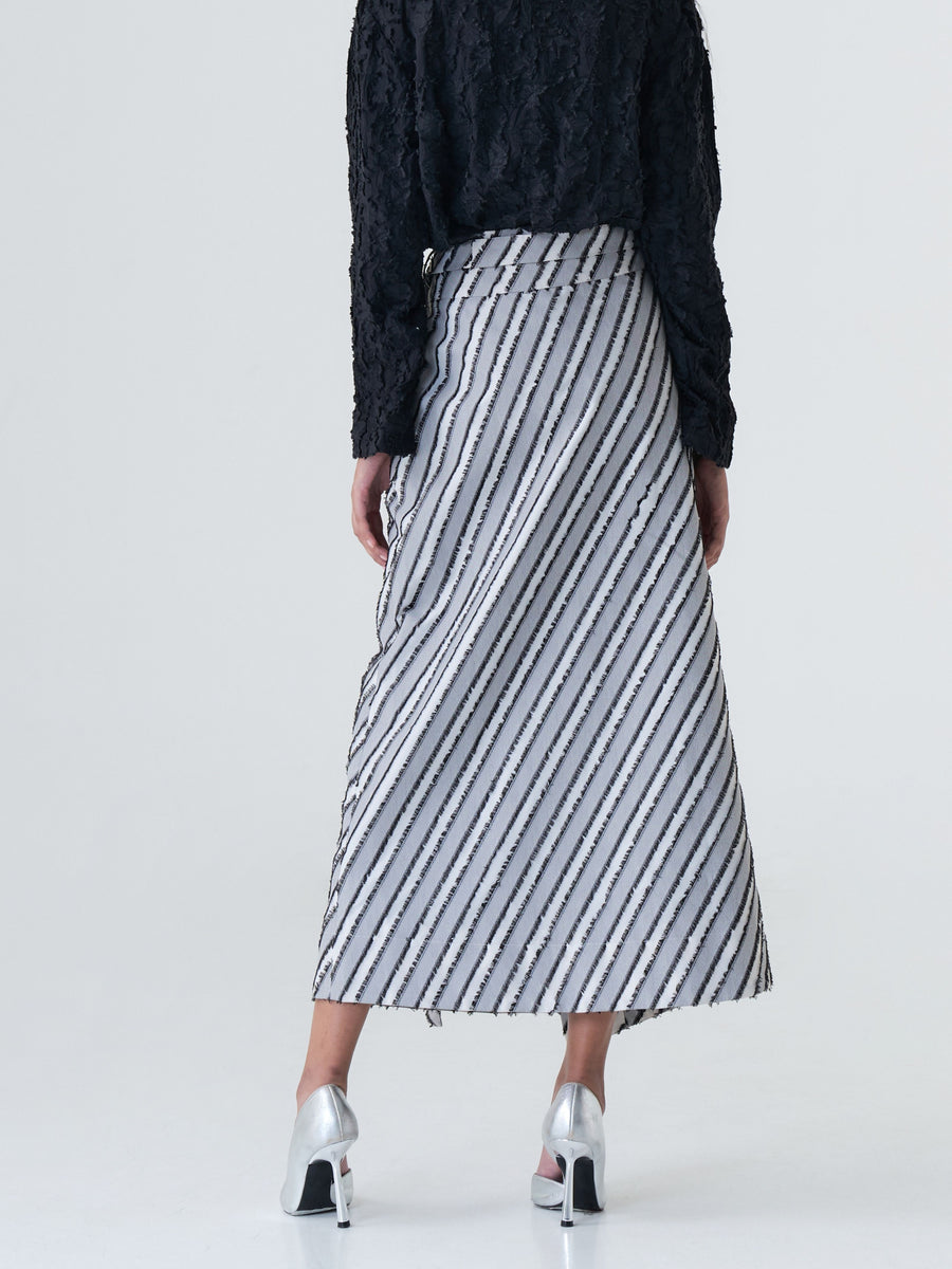 MAZIA SKIRT - BLACK & WHITE