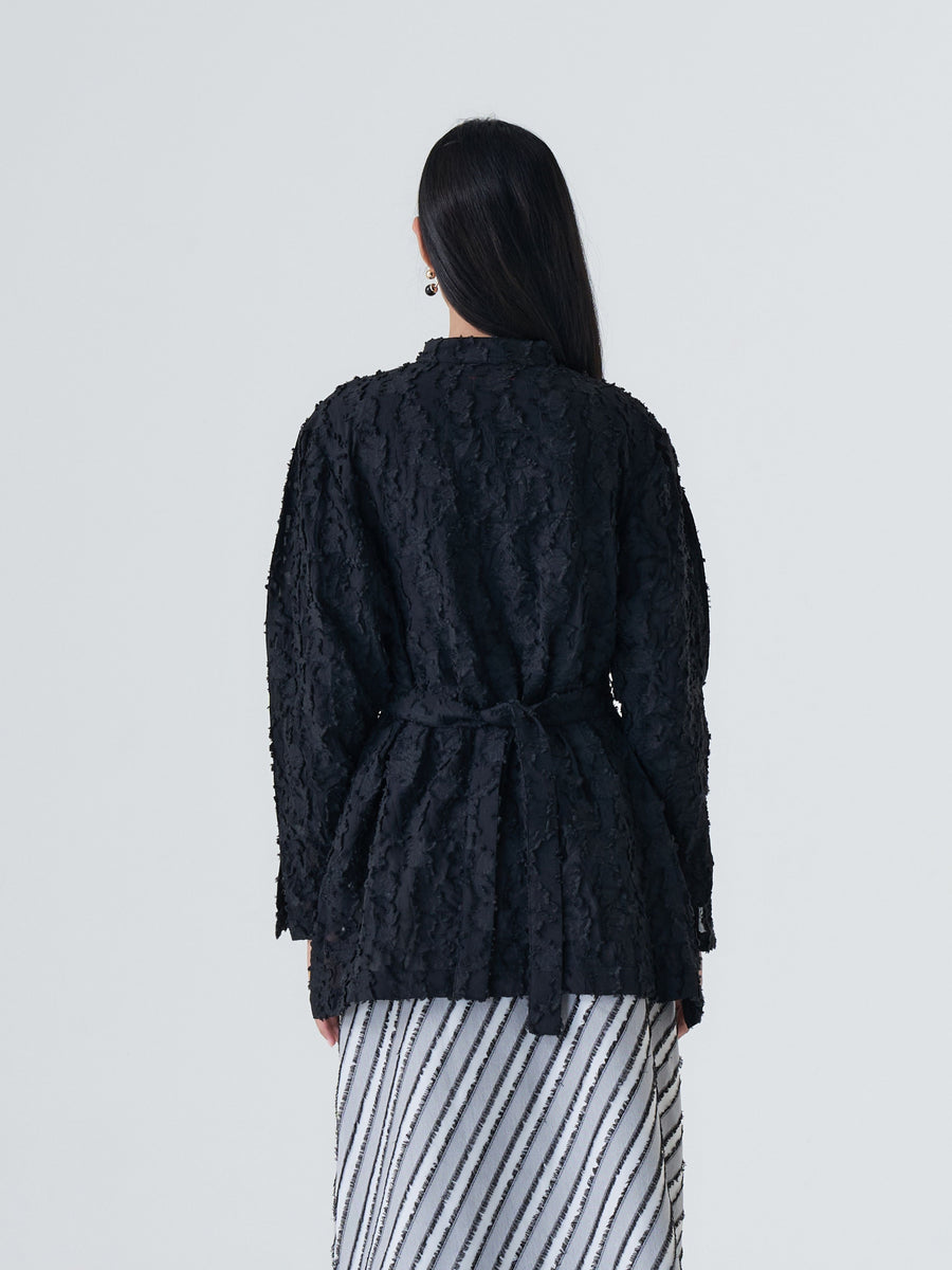 EULIA BLOUSE - BLACK