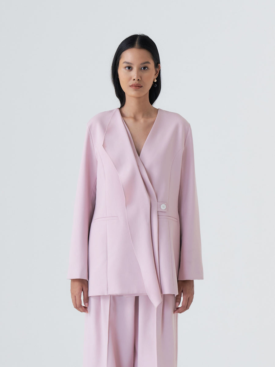 CLEMENCIA BLAZER - PEACH