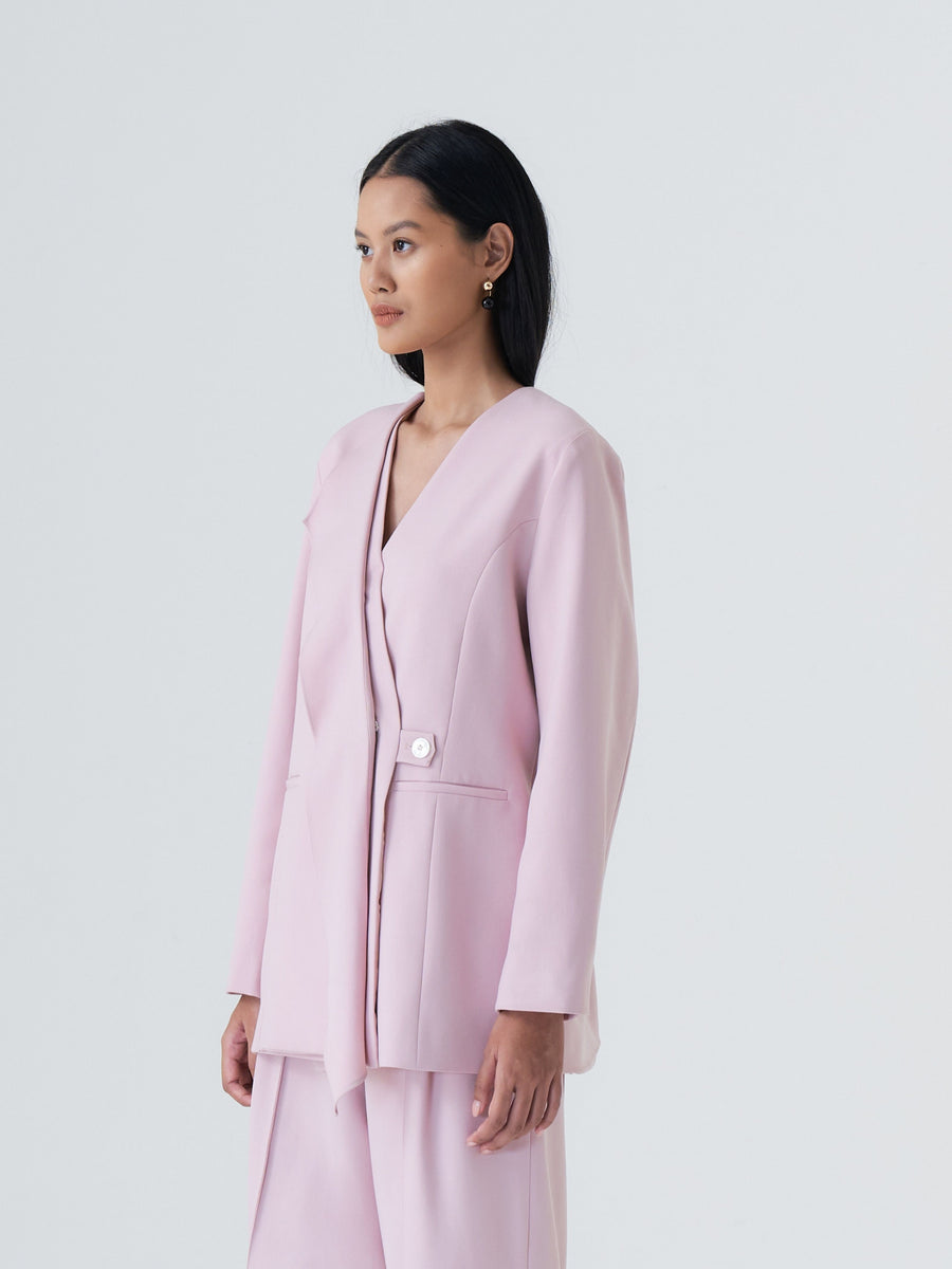 CLEMENCIA BLAZER - PEACH