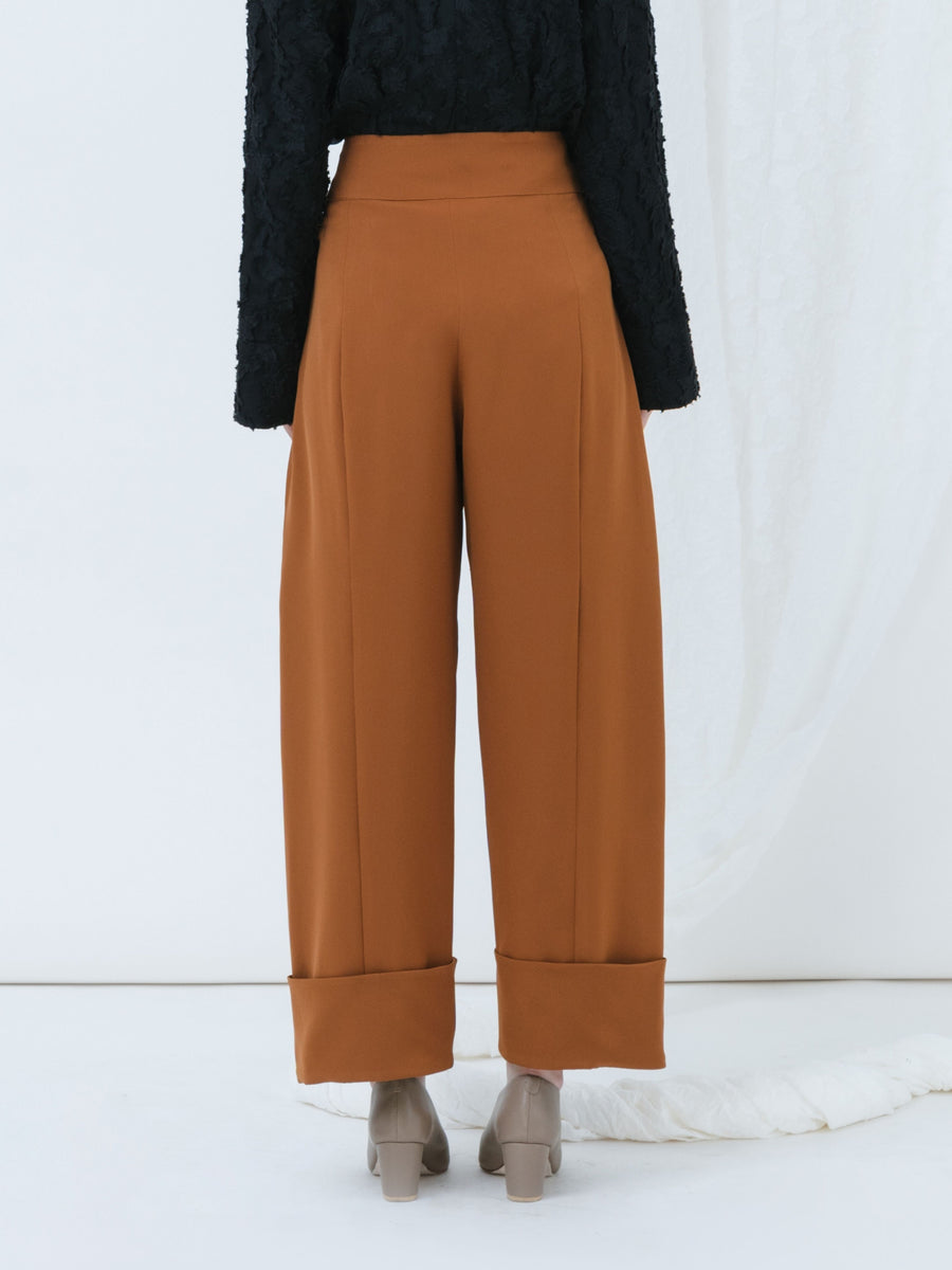 EULIA PANTS - BROWN