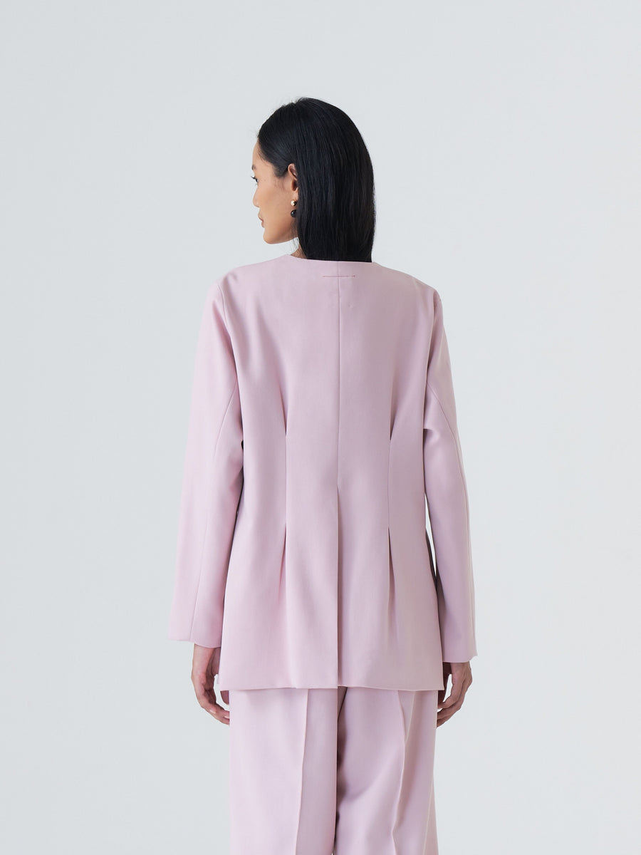 CLEMENCIA BLAZER - PEACH