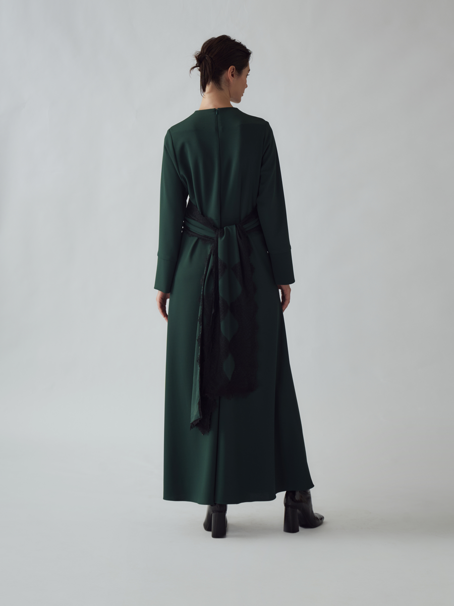 AORA DRESS GREEN