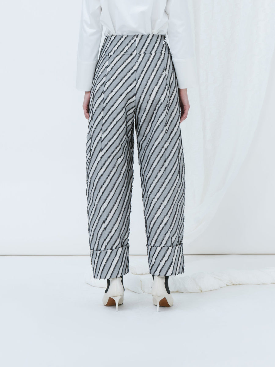 EULIA PANTS - BLACK & WHITE