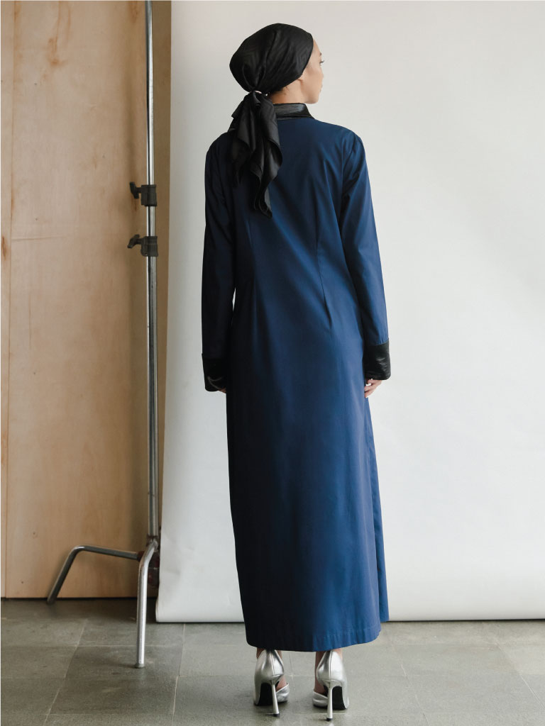 LIGHT SHIRTDRESS NAVY